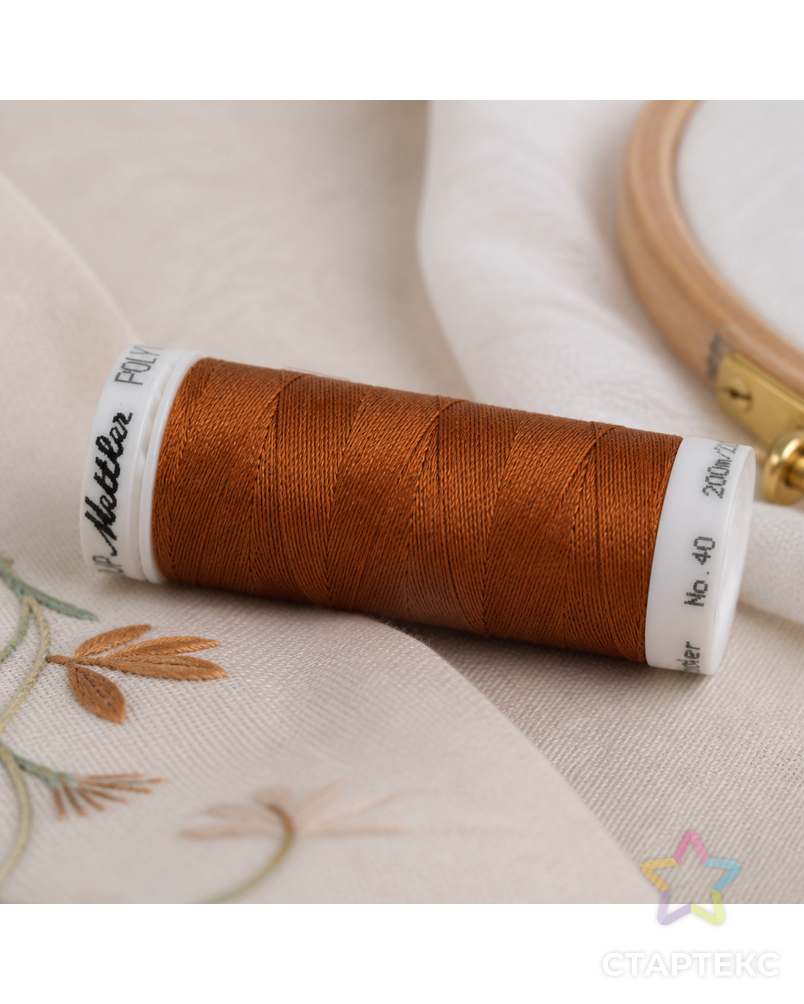 Нить вышивальная POLY SHEEN, 200 м арт. ГЕЛ-9634-1-ГЕЛ0022942 - рис. 3