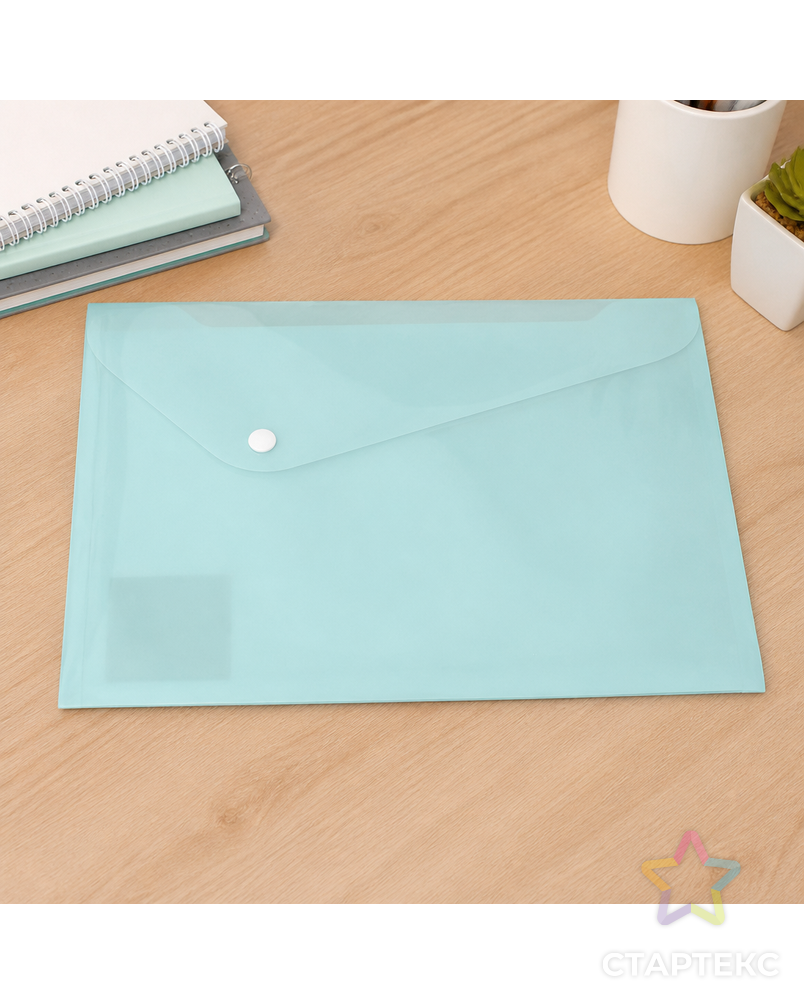 "Expert Complete" Trend А4 "Pastel" Папка-конверт с кнопкой 180 мкр. диаг. 20 шт. арт. ГММ-105054-2-ГММ071844300054 - рис. 1
