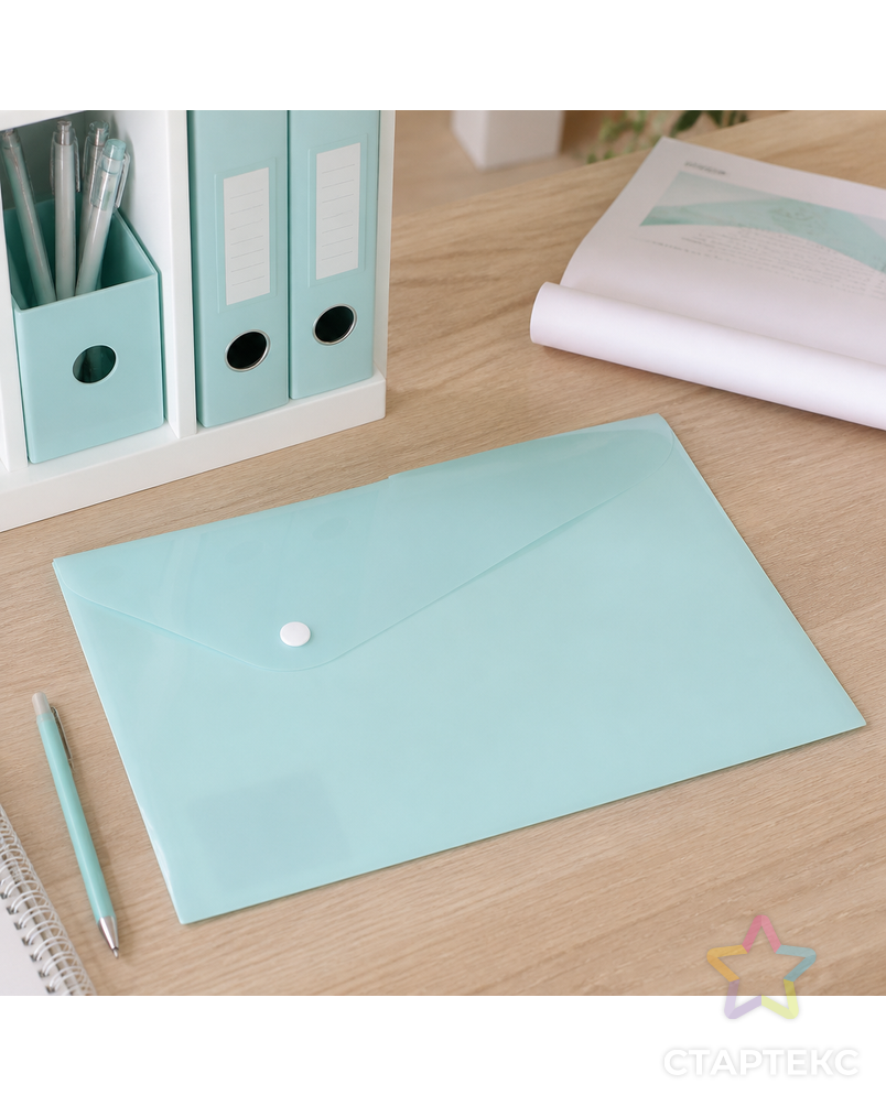 "Expert Complete" Trend А4 "Pastel" Папка-конверт с кнопкой 180 мкр. диаг. 20 шт. арт. ГММ-105054-2-ГММ071844300054 - рис. 3