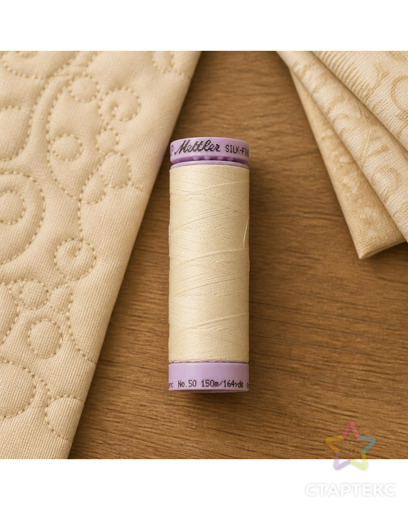Нить для машинного квилтинга SILK-FINISH COTTON 50, 150 м арт. ГЕЛ-25783-1-ГЕЛ0166797 - рис. 3