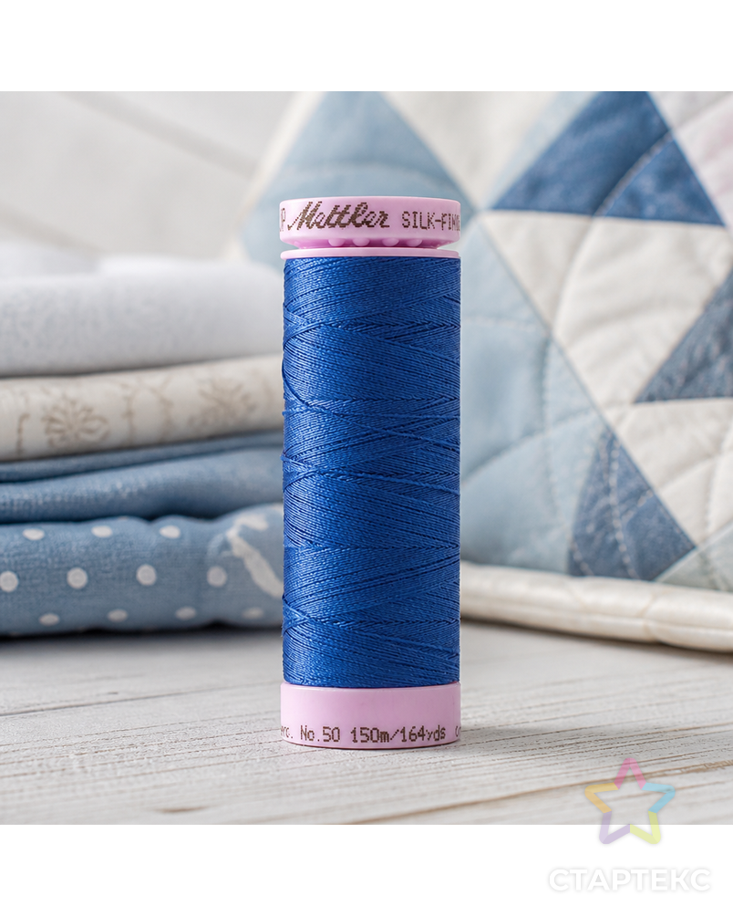 Нить для машинного квилтинга SILK-FINISH COTTON 50, 150 м арт. ГЕЛ-25836-1-ГЕЛ0166882 - рис. 2