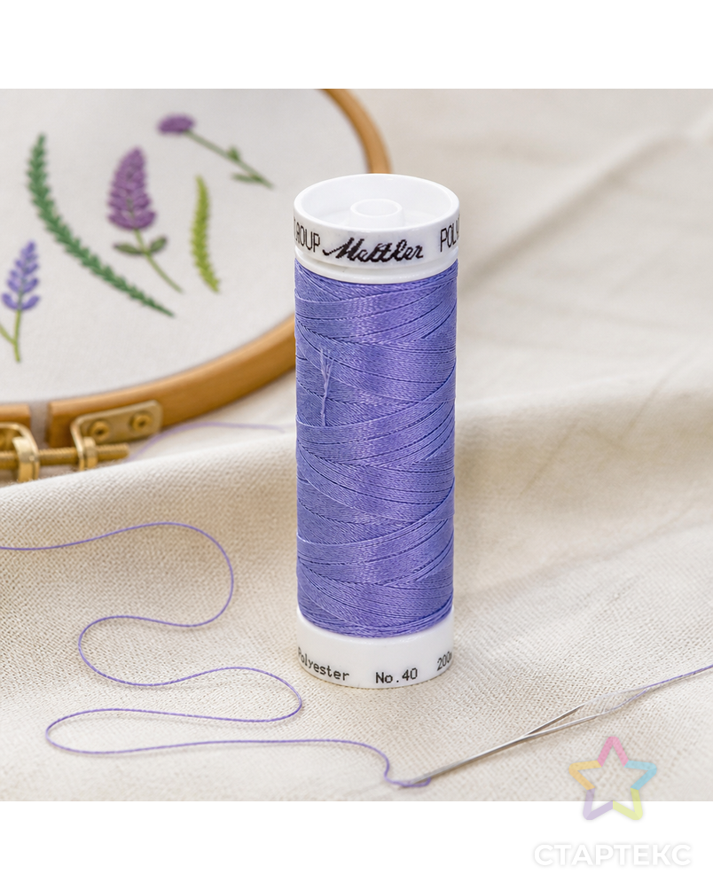 Нить вышивальная POLY SHEEN, 200 м арт. ГЕЛ-25876-1-ГЕЛ0167701 - рис. 3