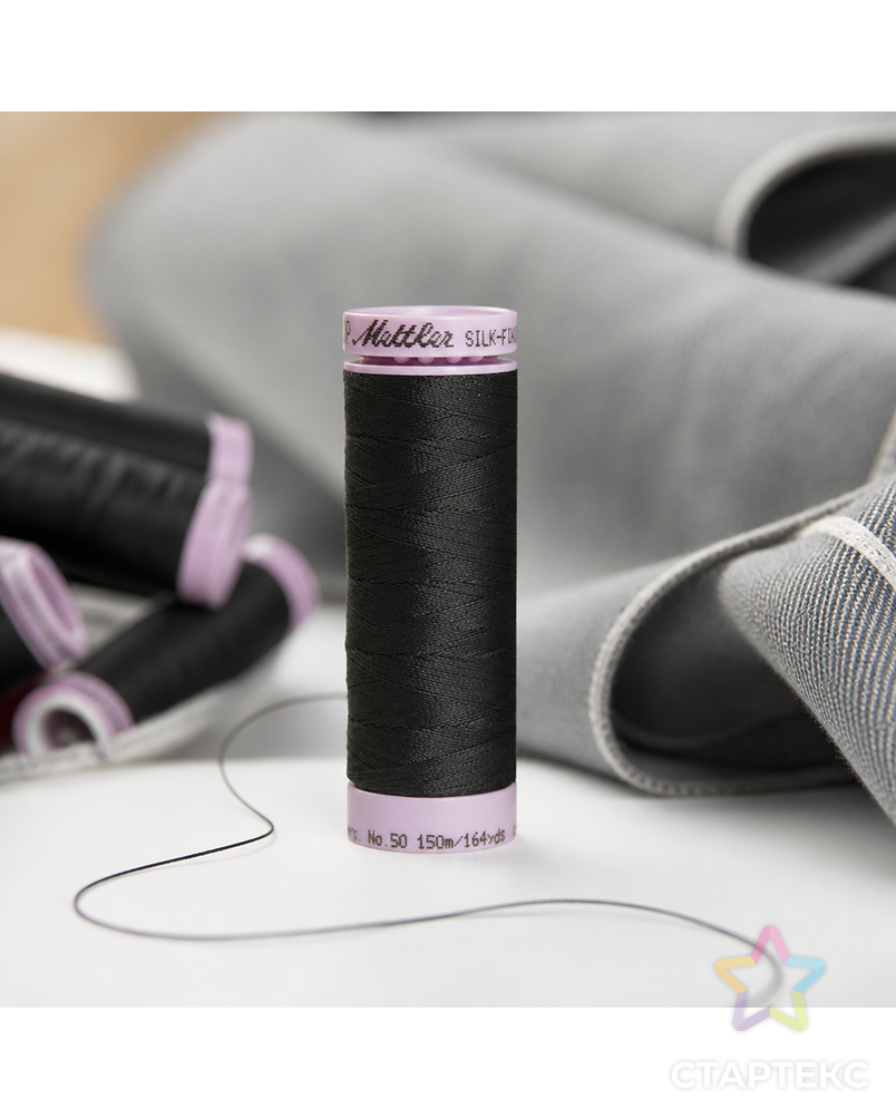 Нить для машинного квилтинга SILK-FINISH COTTON 50, 150 м арт. ГЕЛ-25878-1-ГЕЛ0167044 - рис. 3