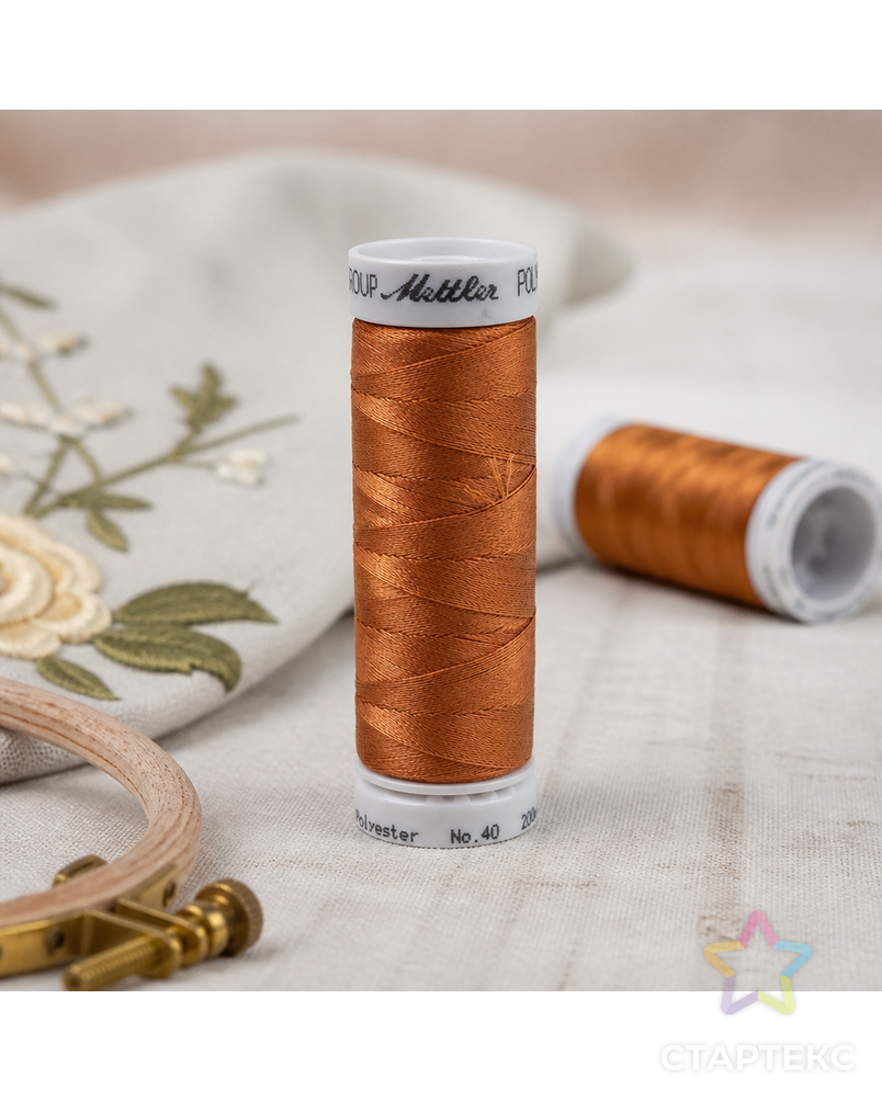 Нить вышивальная POLY SHEEN, 200 м арт. ГЕЛ-25916-1-ГЕЛ0167744 - рис. 1