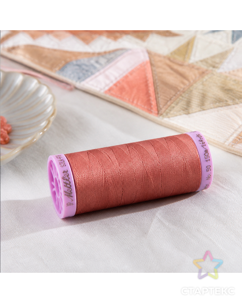 Нить для машинного квилтинга SILK-FINISH COTTON 50, 150 м арт. ГЕЛ-25931-1-ГЕЛ0166840 - рис. 1