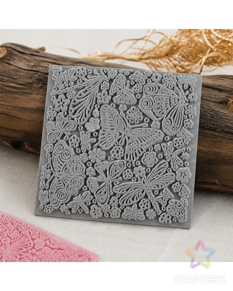 Коврик текстурный для полимерной глины арт. ГЕЛ-33748-1-ГЕЛ0122754 - рис. 2