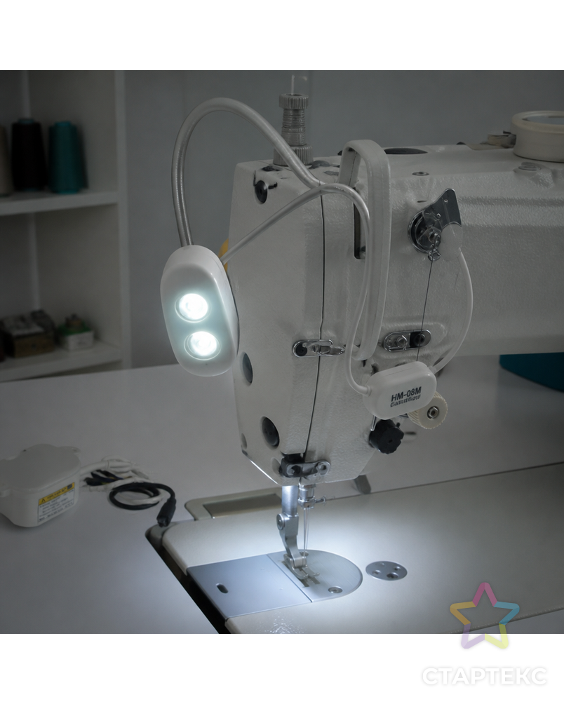 Лампа HM-08MD (0.65W, 100-240V, 16 диодов, крепление на магните) арт. ТМ-6195-1-ТМ-0012548 - рис. 3