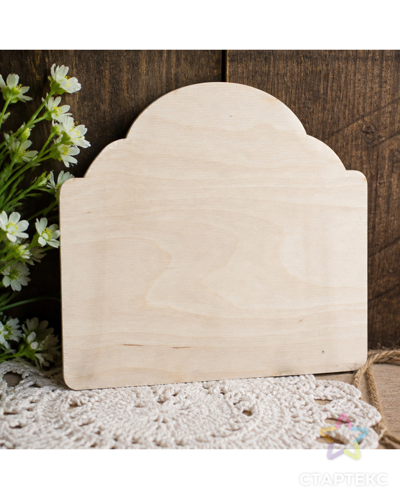 Заготовка для декорирования "Mr. Carving" БА-68 "Панно" фанера 16 x 18 x 0.3 см арт. ГММ-119222-1-ГММ128251975584 - рис. 2