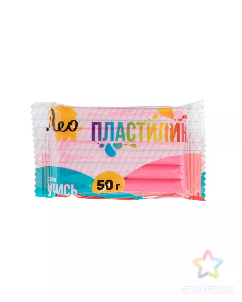 "Лео" "Учись" Пластилин классический, группа 1 LNMC-50 50 г ( в пакете ) 10 шт 1 цв. арт. ГММ-118546-4-ГММ125151405314 - рис. 4