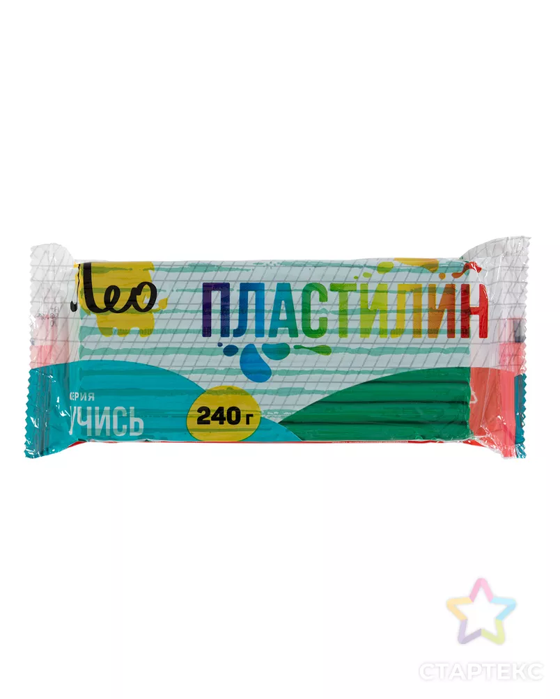 "Лео" "Учись" Пластилин классический, группа 2 LNMC-240 240 г ( в пакете ) 5 шт 1 цв. арт. ГММ-119254-1-ГММ125151422834 - рис. 4