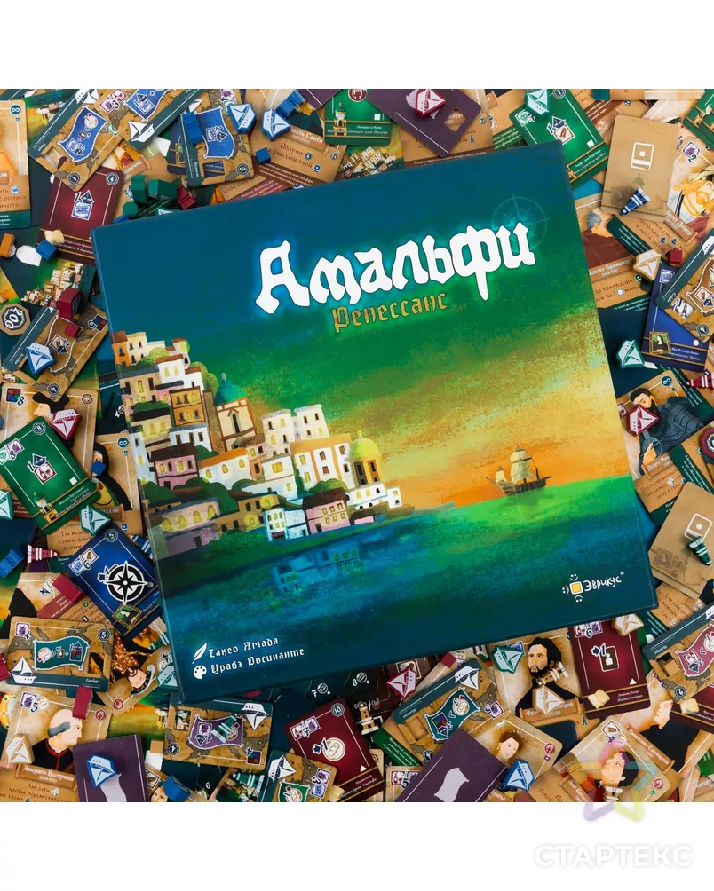 Игра настольная "Эврикус" "Амальфи. Ренессанс" PG-17389 арт. ГММ-118081-1-ГММ126628144914 - рис. 2