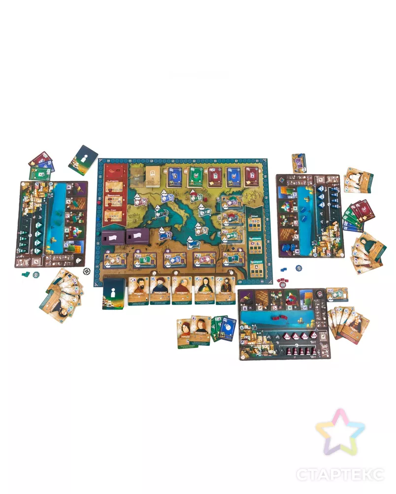 Игра настольная "Эврикус" "Амальфи. Ренессанс" PG-17389 арт. ГММ-118081-1-ГММ126628144914 - рис. 3