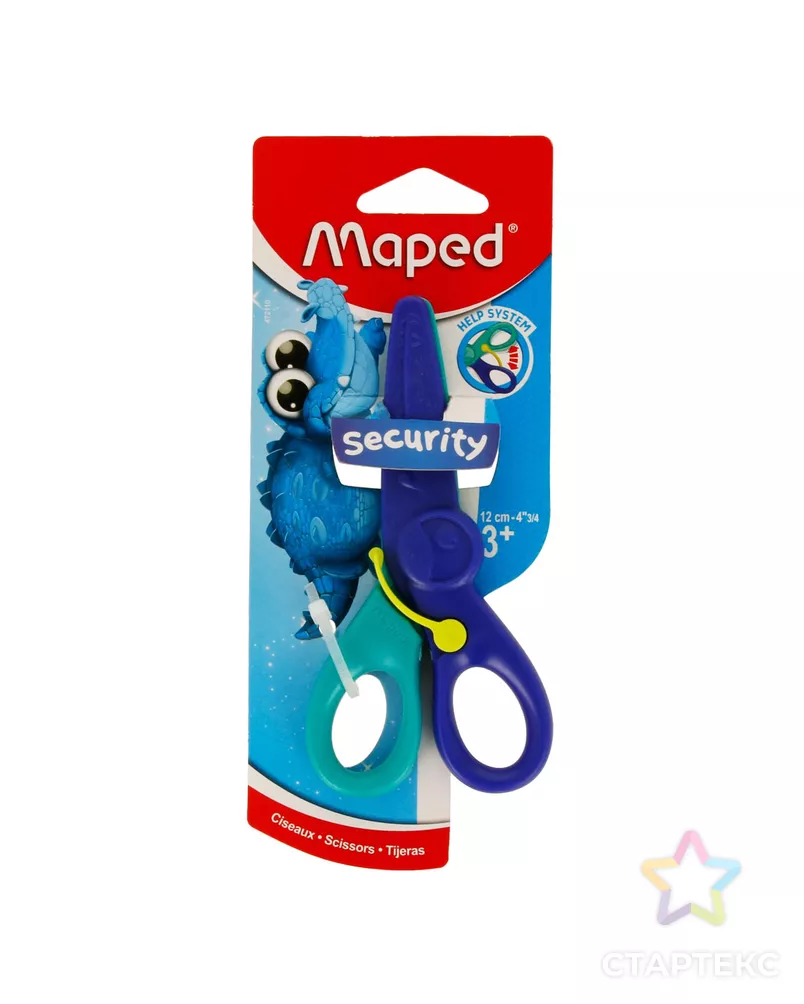 "Maped" Ножницы KIDIPULSE из стекловолокна 120 мм арт. ГММ-119192-1-ГММ139896089344 - рис. 1