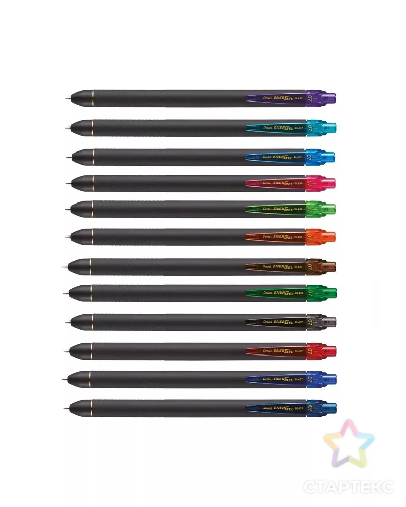 "Pentel" Набор гелевых ручек Energel d 0.7 мм 12 цв. арт. ГММ-119025-1-ГММ140497240914 - рис. 2