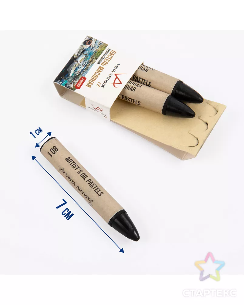 "VISTA-ARTISTA" LE (Limited Edition) Пастель художественная масляная VAOPL-3 12 х 3 шт. арт. ГММ-119270-2-ГММ148220499764 - рис. 3