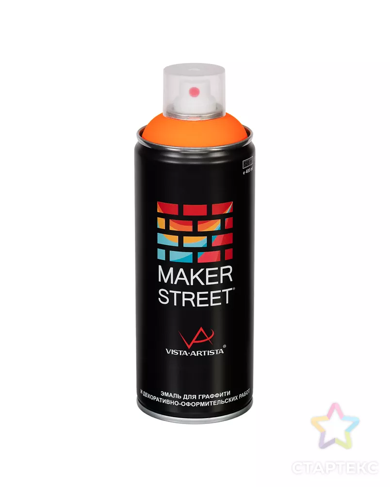 "MAKERSTREET" Эмаль для граффити и декоративно-оформительских работ флуоресцентная MS400 400 мл MS400 400 мл арт. ГММ-119676-1-ГММ149724787954 - рис. 4