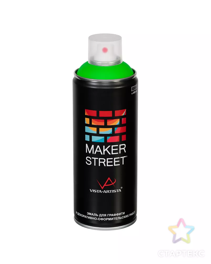 "MAKERSTREET" Эмаль для граффити и декоративно-оформительских работ флуоресцентная MS400 400 мл MS400 400 мл арт. ГММ-119676-3-ГММ149725204664 - рис. 4