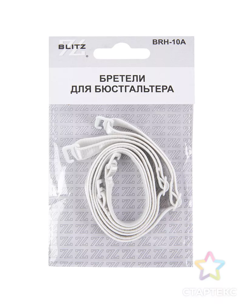 Бретели (пара) "BLITZ" BRH-10A текстильные полиэстер 10 мм 5 х 2 арт. ГММ-113402-1-ГММ096026897514 - рис. 1