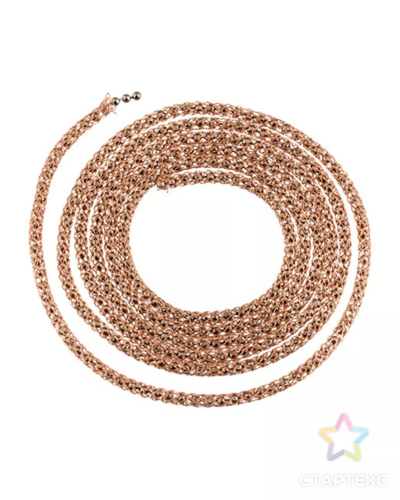 Цепочка вязаная декоративная "FAYCRAFT" SCJ 3мм 1м арт. ГММ-2397-6-ГММ0046025 - рис. 3