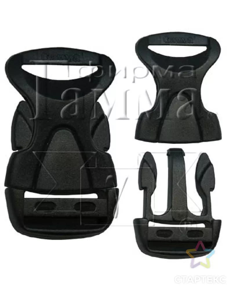 Пряжка-замок пластик SB17 ш.1,9см (100шт) арт. ГММ-7188-1-ГММ0066619 - рис. 4