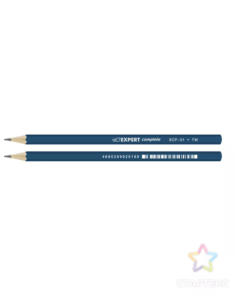"Expert Complete" ECP-01 Карандаш чернографитный без ластика ТМ (HB) 12 шт. арт. ГММ-15586-1-ГММ068400610634 - рис. 4