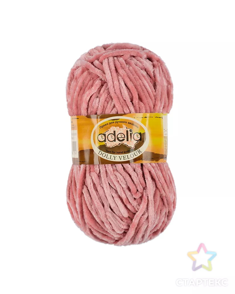 Пряжа ADELIA "DOLLY VELOUR" 100% микрополиэстер 5 х 100 г 93 м ± 6 м арт. ГММ-105005-2-ГММ071538155874 - рис. 4