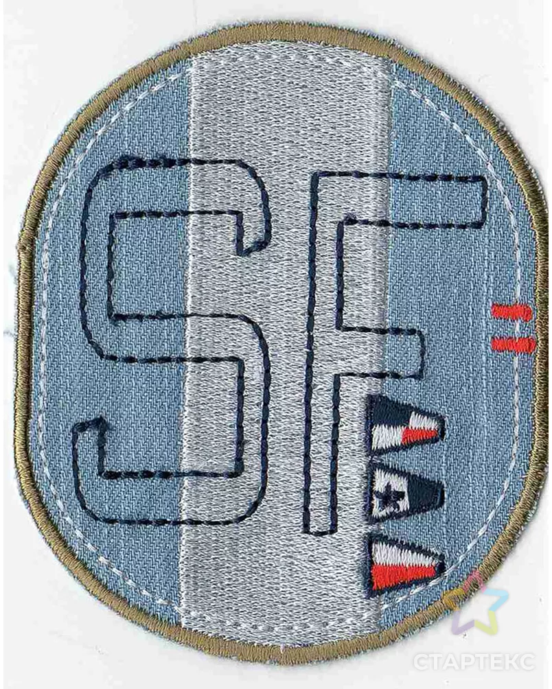 Термоаппликация HKM "Эмблема SF" арт. ГЕЛ-5287-1-ГЕЛ0097413 - рис. 4